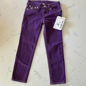 NEW True Religion Girls Skinny Jeans Sz. 6!